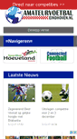 Mobile Screenshot of amateurvoetbaleindhoven.nl